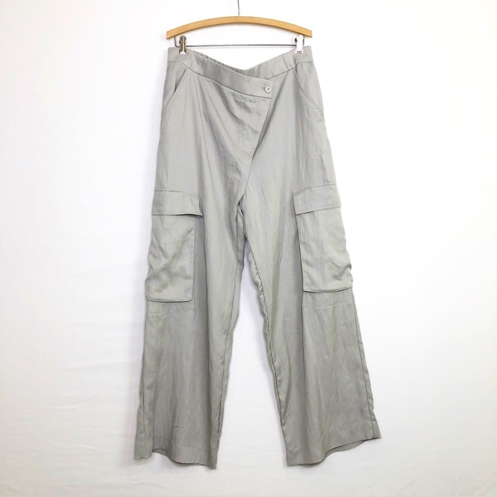 Zara tan cargo pants
